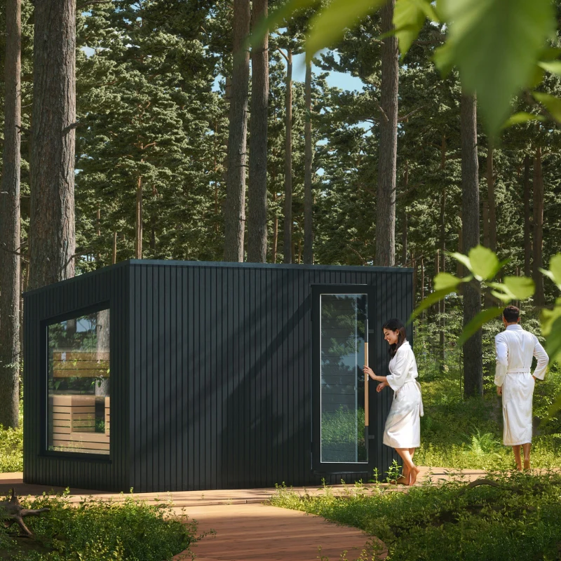 Auroom Terra Outdoor Cabin Sauna - Image 13