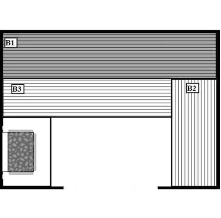 Scandia Electric Ultra DIY PreCut Sauna Kit 48" x 84" x 84" - Image 3