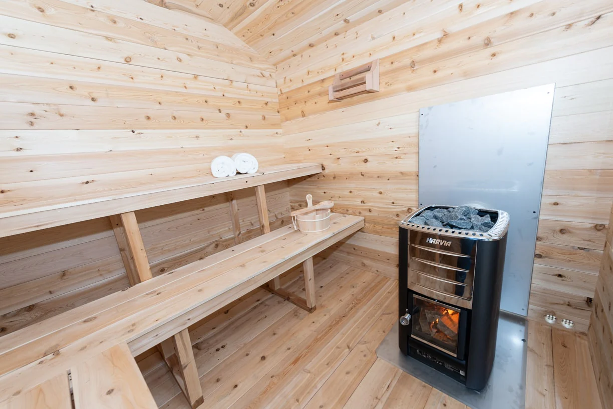 Dundalk CT Georgian Cabin 6 Person Sauna - Image 11