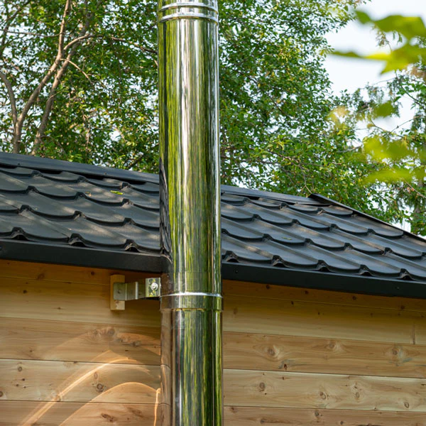 Dundalk CT Georgian Cabin Sauna with Changeroom - Image 10