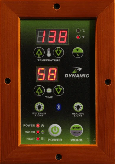 Golden Designs Dynamic Venice 2-Person Low EMF FAR Infrared Sauna | DYN-6210-01 - Image 7