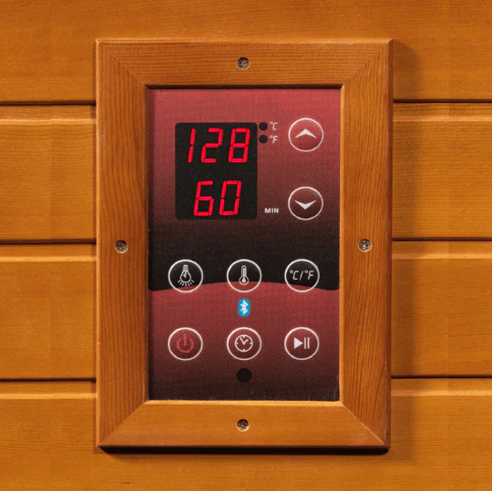 Golden Designs Dynamic Heming Elite 2-Person Ultra Low EMF FAR Infrared Sauna | DYN-6225-02 Elite (Corner Unit) - Image 4