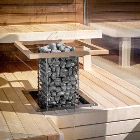 HUUM Embedding Flange for CLIFF/STEEL Series Sauna Heaters - Image 3