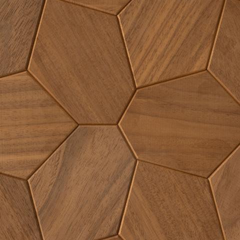 EmotionWalls Thermo-Abachi, Hexagon, Wall Panel - Image 3