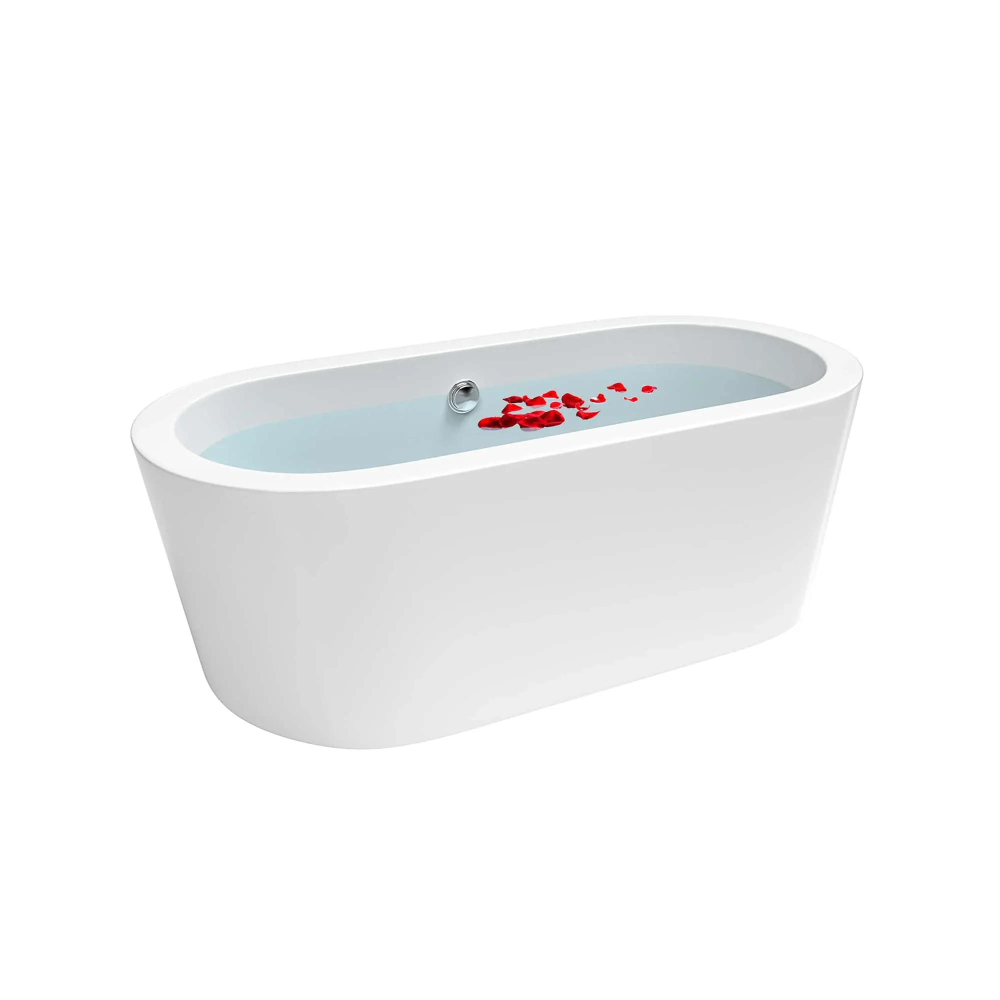 Empava 59 in. Freestanding Soaking Bathtub | EMPV-59FT1505 - Image 3