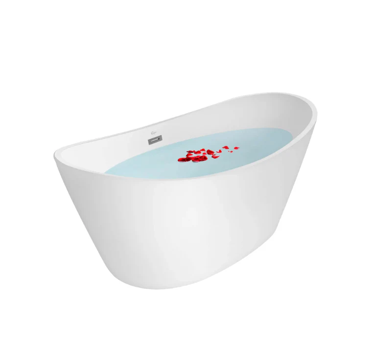 Empava 59 in. Freestanding Soaking Bathtub | EMPV-59FT1518 - Image 5