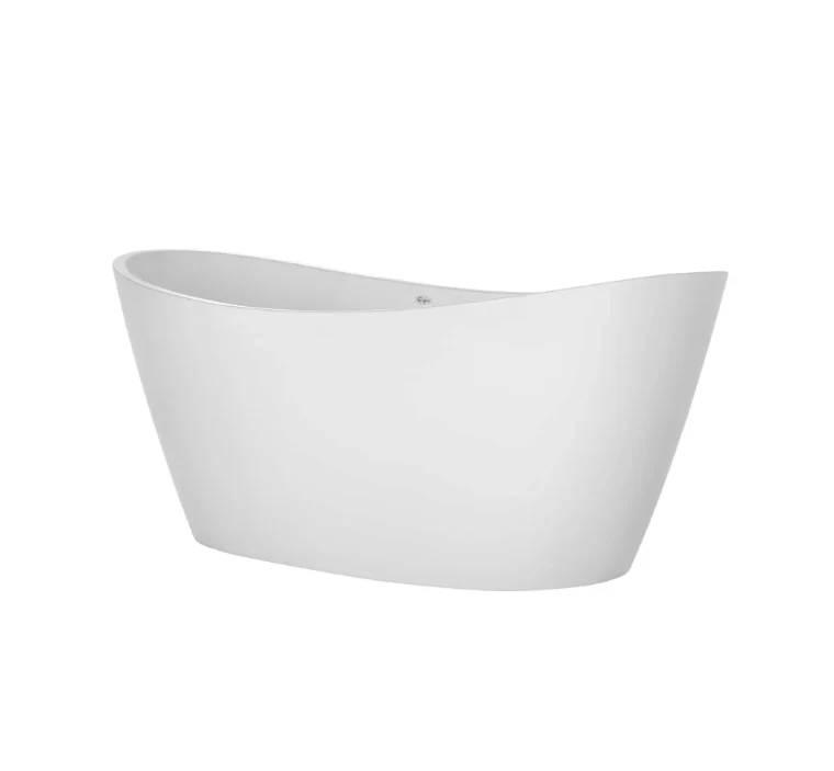 Empava 59 in. Freestanding Soaking Bathtub with LED | EMPV-59FT1518LED - Image 3