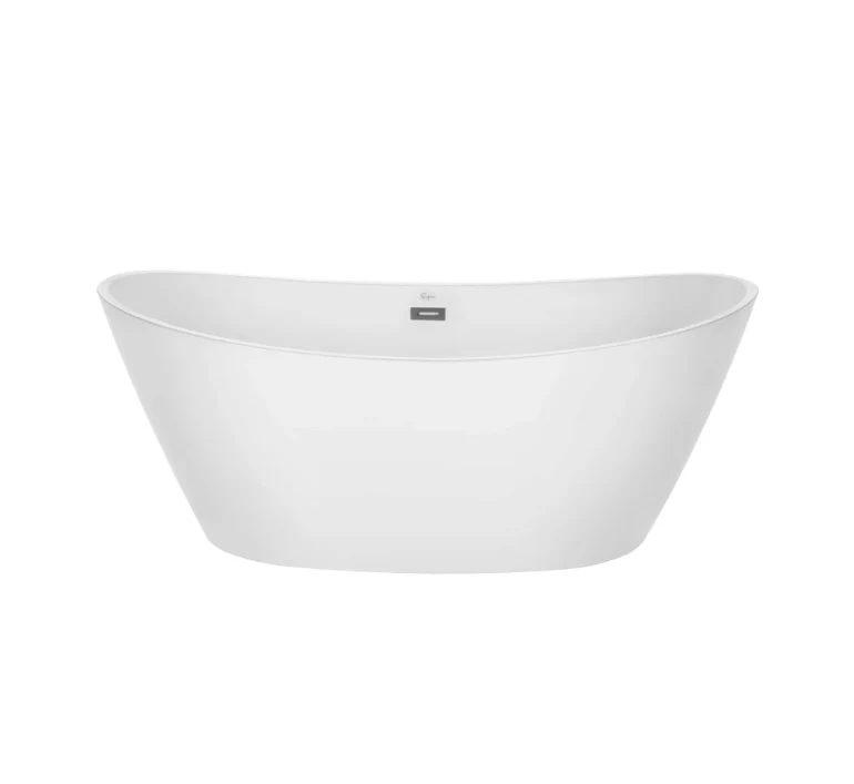 Empava 59 in. Freestanding Soaking Bathtub with LED | EMPV-59FT1518LED - Image 5