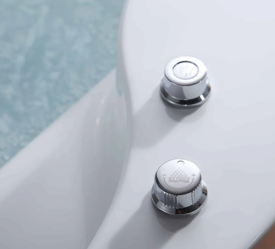 Empava 59 in. Round Whirlpool Bathtub | EMPV-59JT005 - Image 6