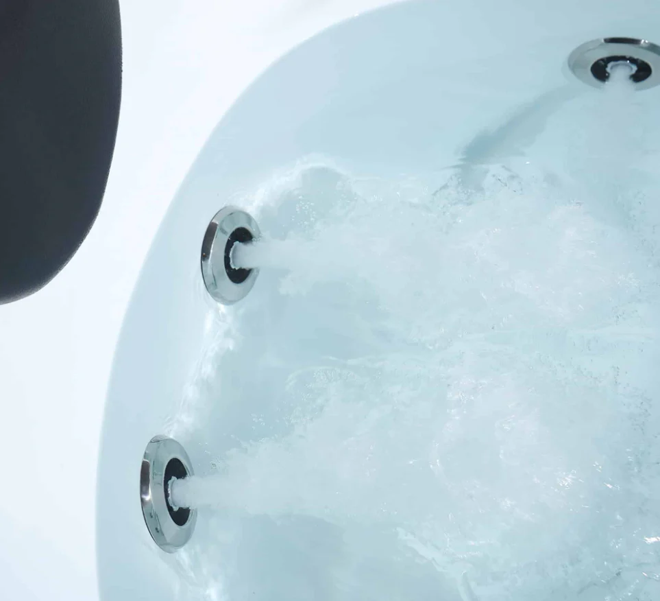 Empava 59 in. Round Whirlpool Bathtub | EMPV-59JT005 - Image 7
