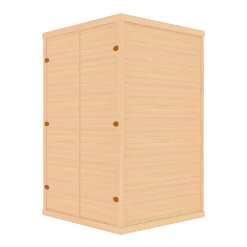 FINSAUNA Fiera IR 200 2-Person Carbon Indoor Infrared Sauna - Image 4