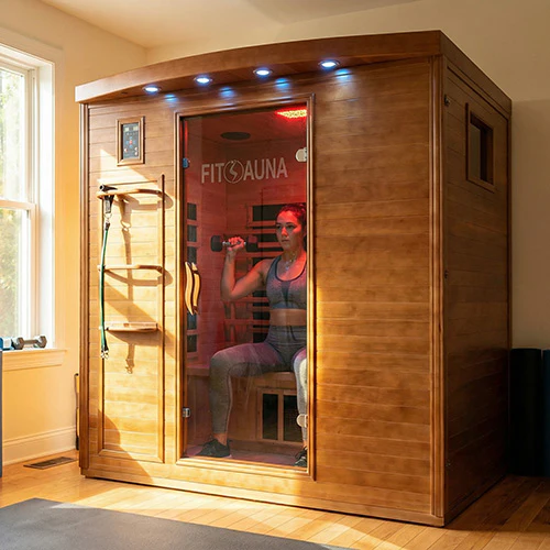 FitSauna Exercise 3-Person Infrared Sauna - Image 2