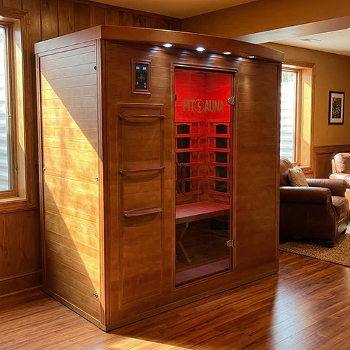 FitSauna Exercise 3-Person Infrared Sauna - Image 5