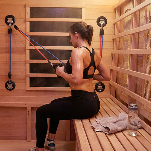 FitSauna XL Exercise 3-Person Infrared Sauna - Image 8