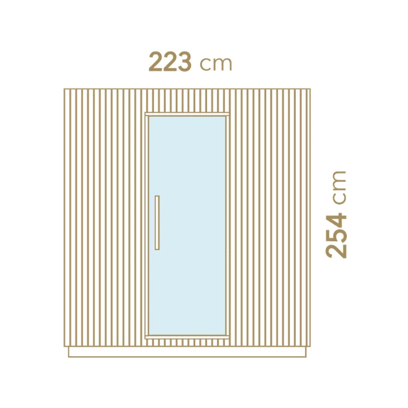 Auroom Garda Outdoor Home Sauna - Image 11