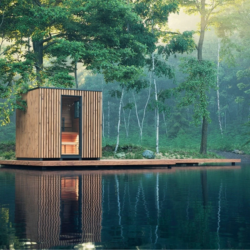 Auroom Garda Outdoor Home Sauna - Image 8