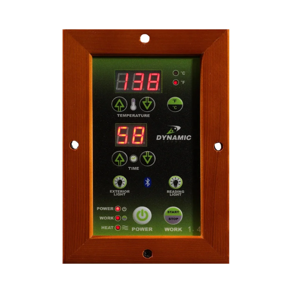 Golden Designs Vittoria Elite 2 Person Ultra Low EMF Infrared Sauna | DYN-6220-01 Elite - Image 11