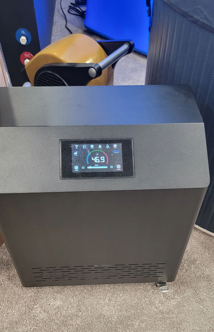 Golden Designs Dynamic Cold Therapy - 1.0 HP Cold/Heat System with WIFI APP - Titanium - Image 8
