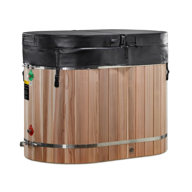 Golden Designs Dynamic Cold Therapy Barrel Tub in Pacific Cedar (TUB ONLY) - Image 2