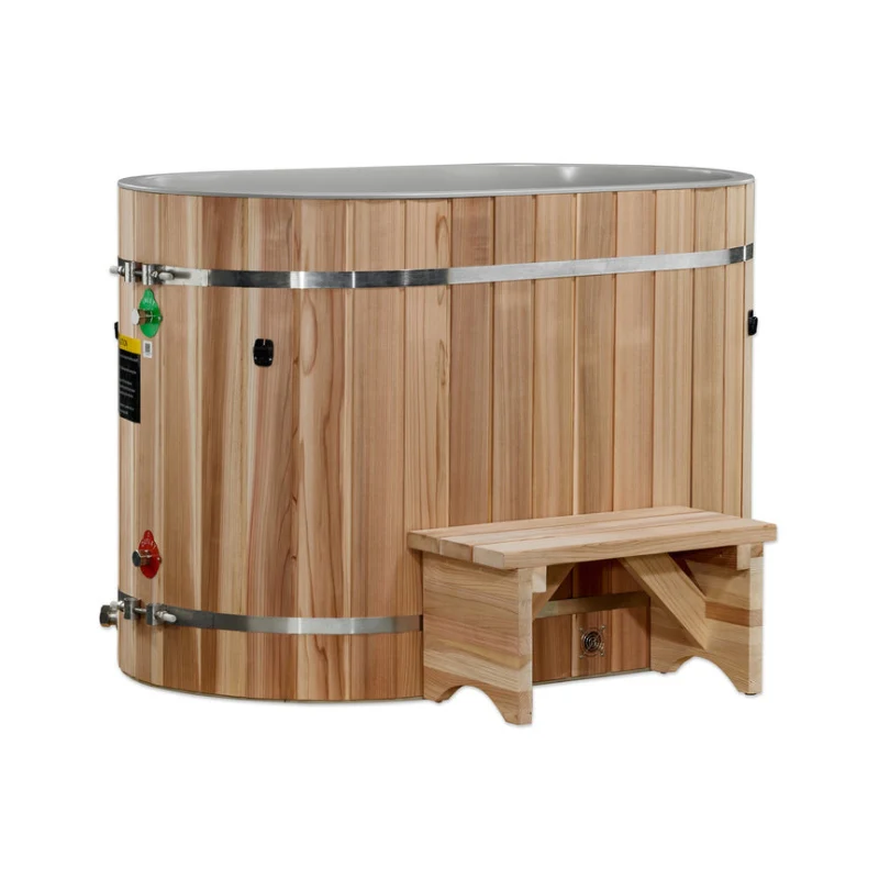 Golden Designs Dynamic Cold Therapy Barrel Tub in Pacific Cedar (TUB ONLY) - Image 3