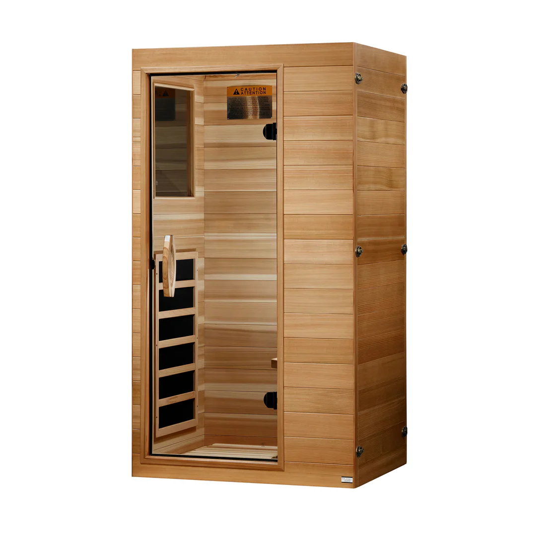 Golden Designs Dynamic Sicily 1-Person Low EMF FAR Infrared Sauna | DYN-1101-01 Elite - Image 3