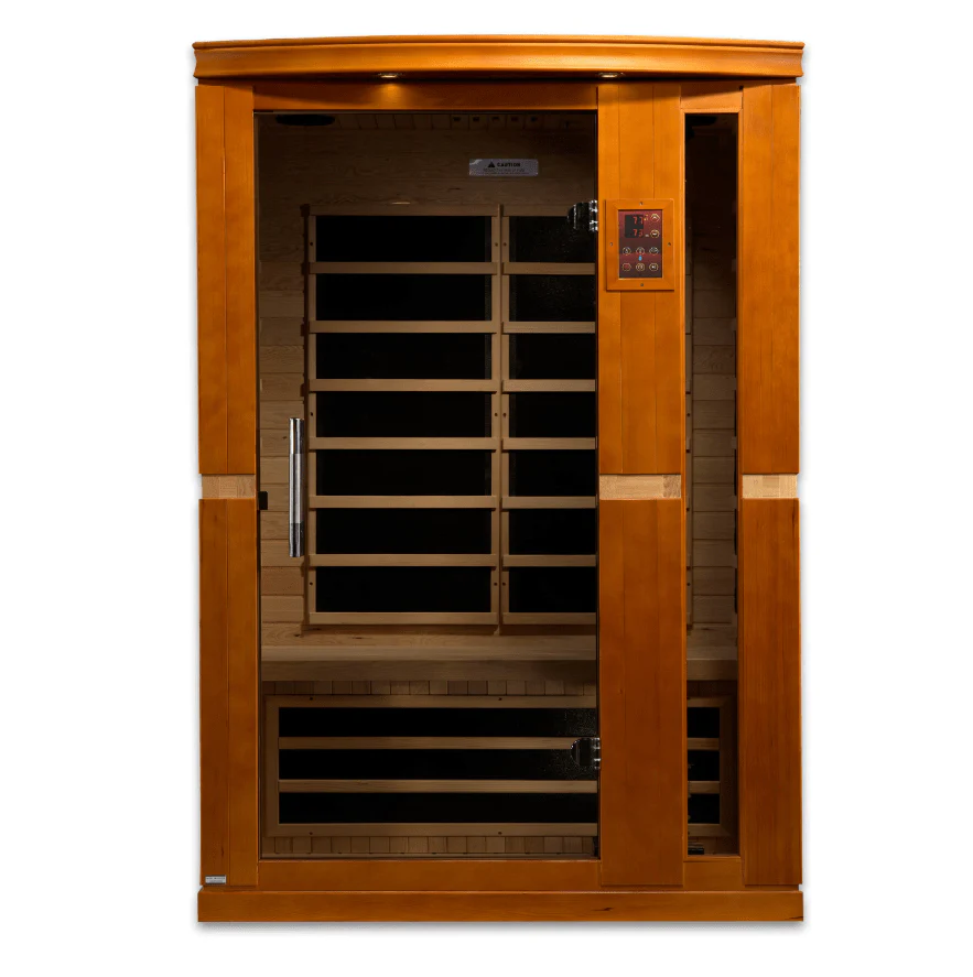 Golden Designs Dynamic Vittoria 2 Person Low EMF Infrared Sauna | DYN-6220-01 - Image 3