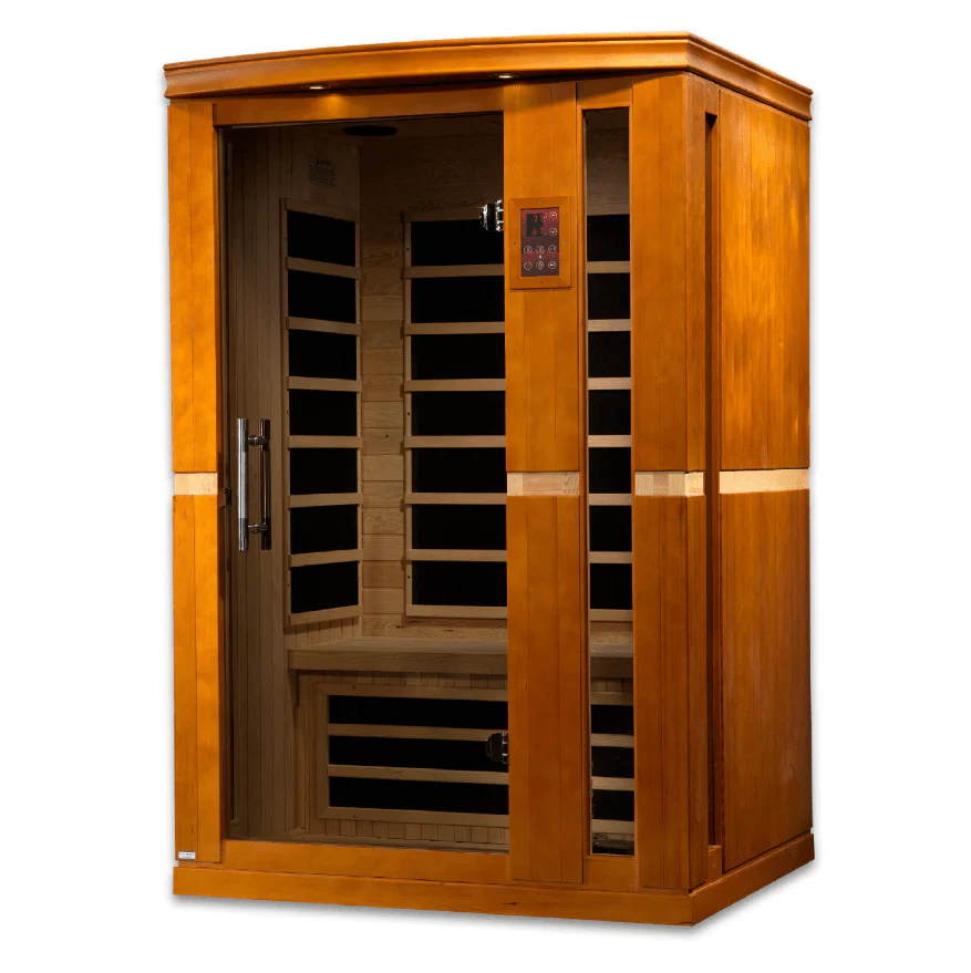 Golden Designs Dynamic Vittoria 2 Person Low EMF Infrared Sauna | DYN-6220-01 - Image 4