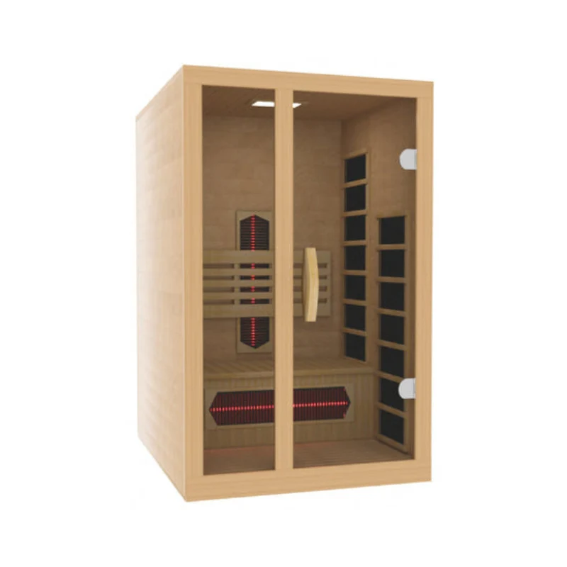 Golden Designs Gracia 2-Person Full Spectrum Near Zero EMF Infrared Sauna | DYN-6119-03 FS