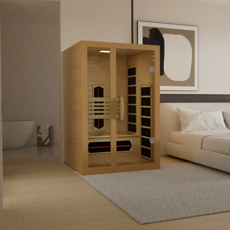 Golden Designs Gracia 2-Person Full Spectrum Near Zero EMF Infrared Sauna | DYN-6119-03 FS - Image 12