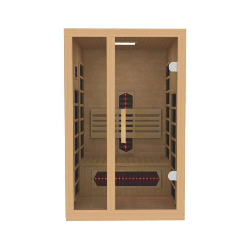 Golden Designs Gracia 2-Person Full Spectrum Near Zero EMF Infrared Sauna | DYN-6119-03 FS - Image 2