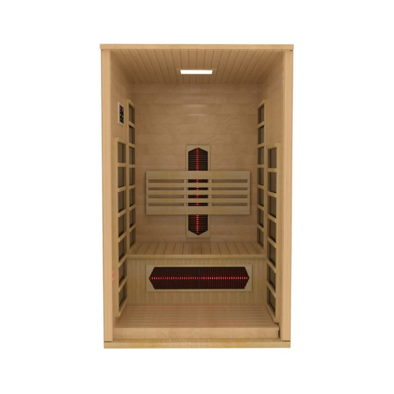 Golden Designs Gracia 2-Person Full Spectrum Near Zero EMF Infrared Sauna | DYN-6119-03 FS - Image 4