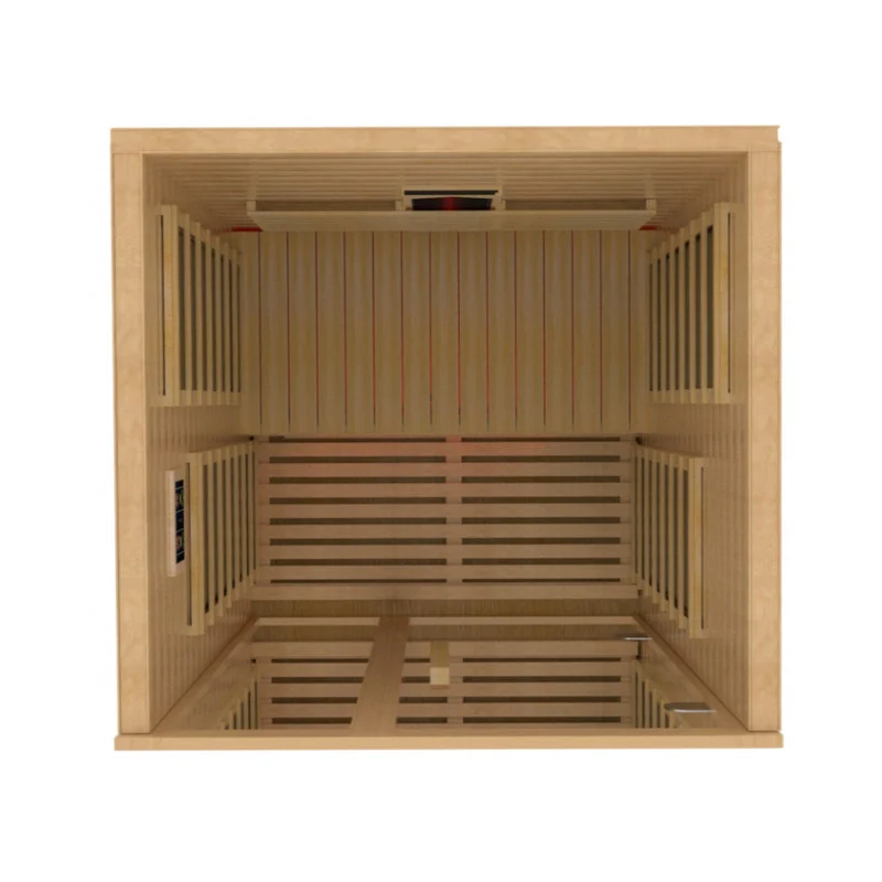 Golden Designs Gracia 2-Person Full Spectrum Near Zero EMF Infrared Sauna | DYN-6119-03 FS - Image 5