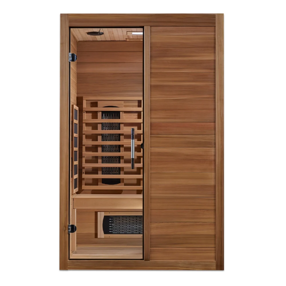 Golden Designs Maxxus S-Line 2-Person Full Spectrum Infrared Sauna with Pacific Cedar | MX-S206-01-FS-PC - Image 2