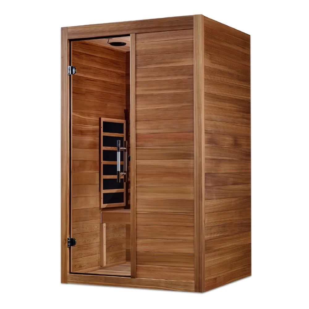 Golden Designs Maxxus S-Line 2-Person Full Spectrum Infrared Sauna with Pacific Cedar | MX-S206-01-FS-PC - Image 3