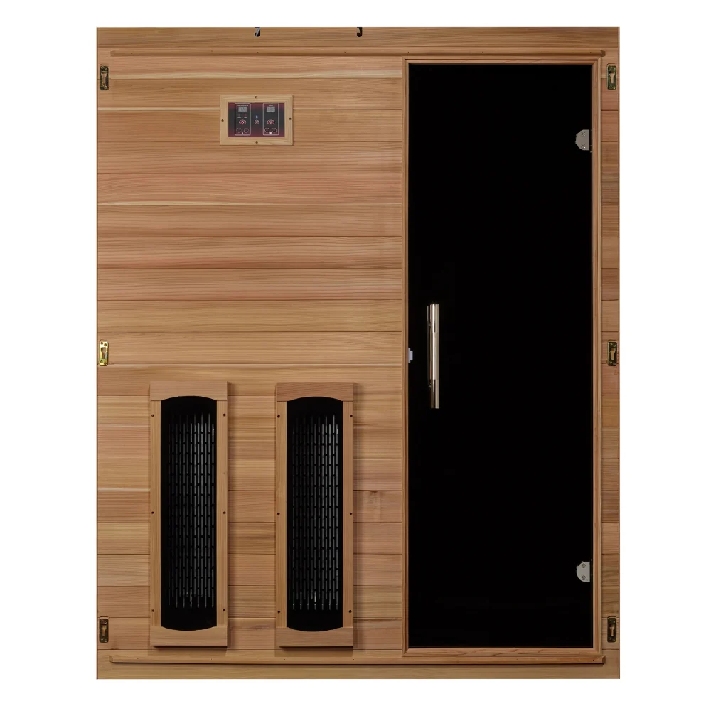 Golden Designs Maxxus S-Line 3-Person Full Spectrum Infrared Sauna with Pacific Cedar | MX-S306-01-FS-PC - Image 5