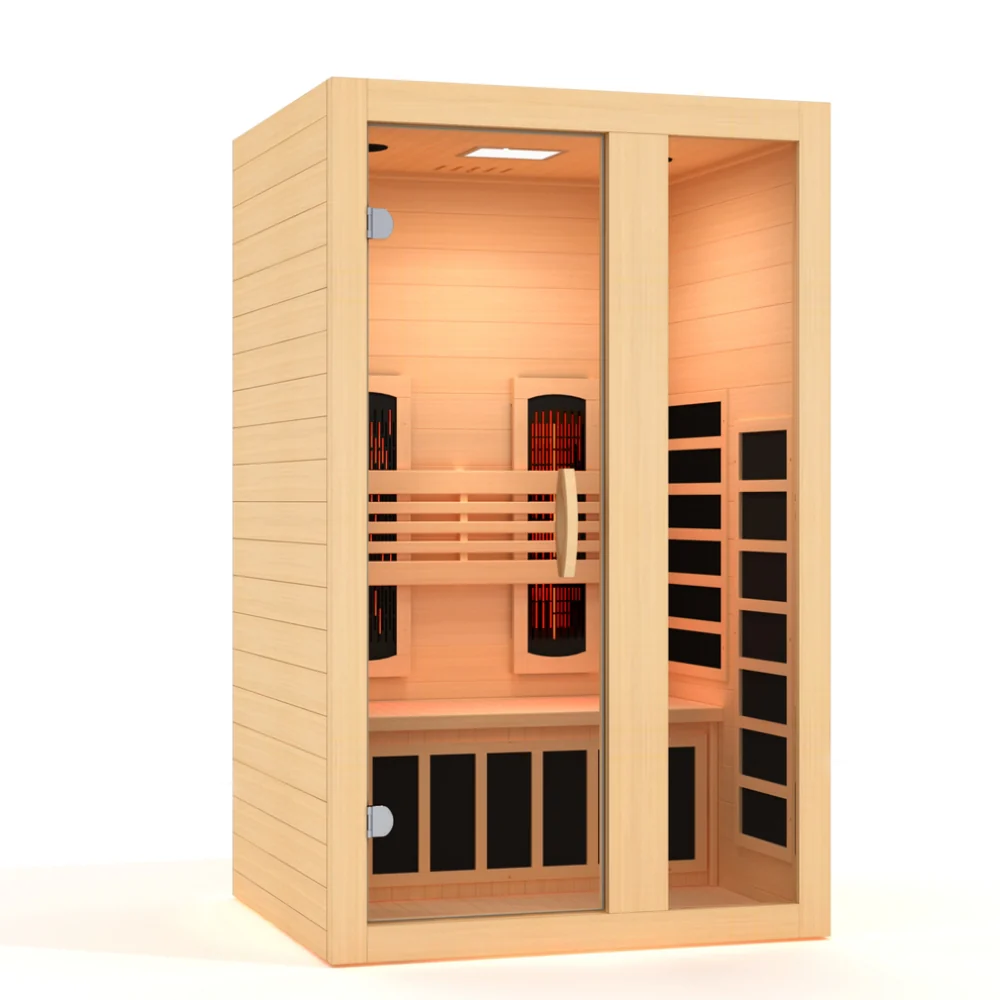 Golden Designs Serena 2-person Full Spectrum Indoor Infrared Sauna - Image 2