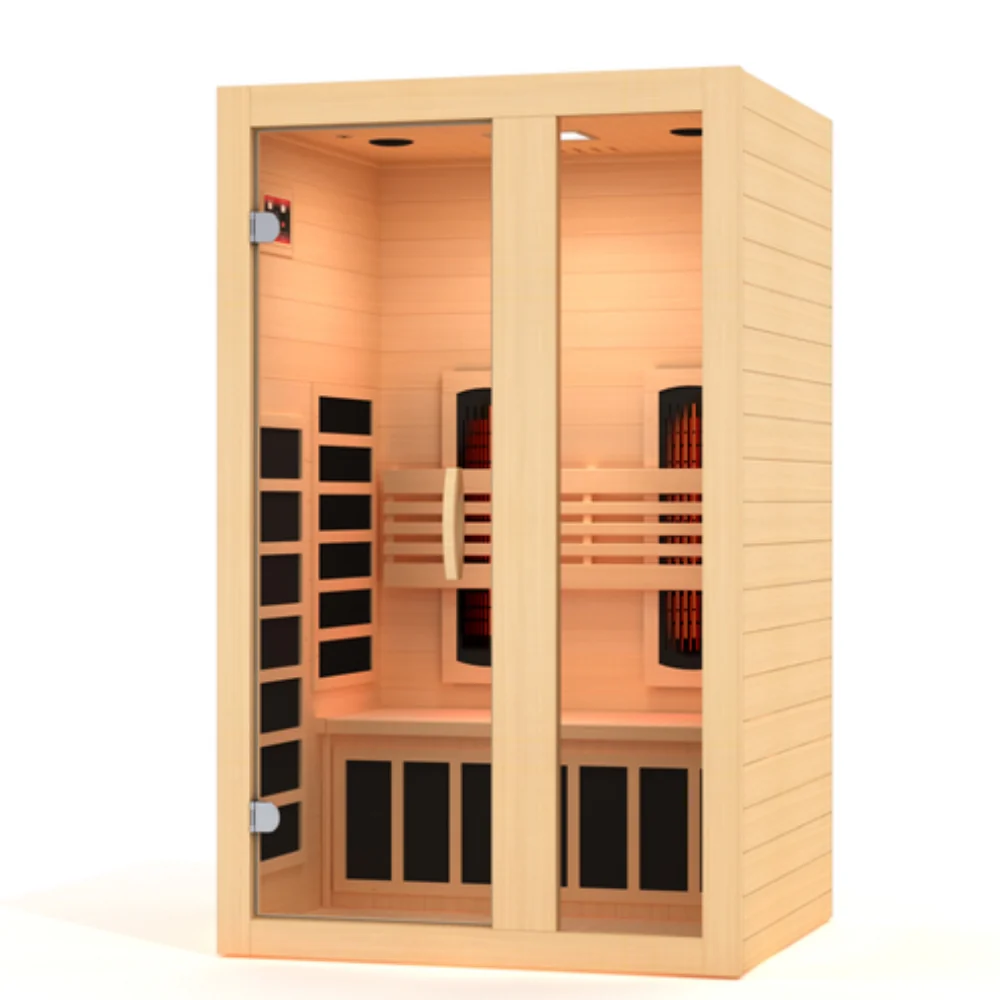 Golden Designs Serena 2-person Full Spectrum Indoor Infrared Sauna - Image 3