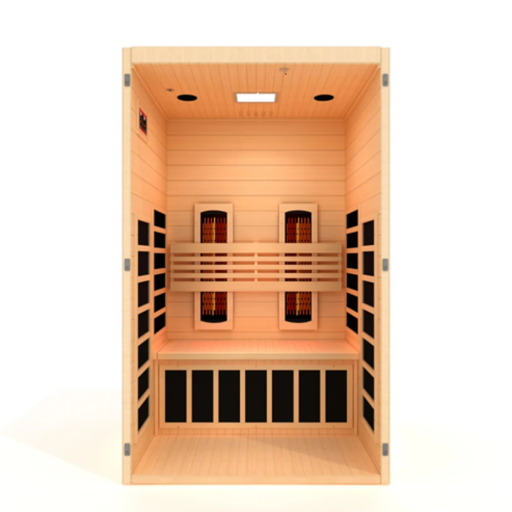 Golden Designs Serena 2-person Full Spectrum Indoor Infrared Sauna - Image 4