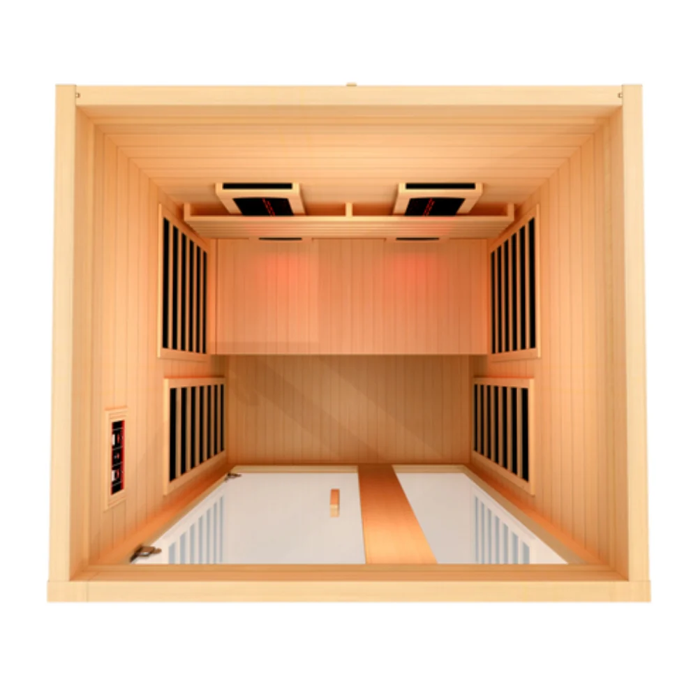 Golden Designs Serena 2-person Full Spectrum Indoor Infrared Sauna - Image 5