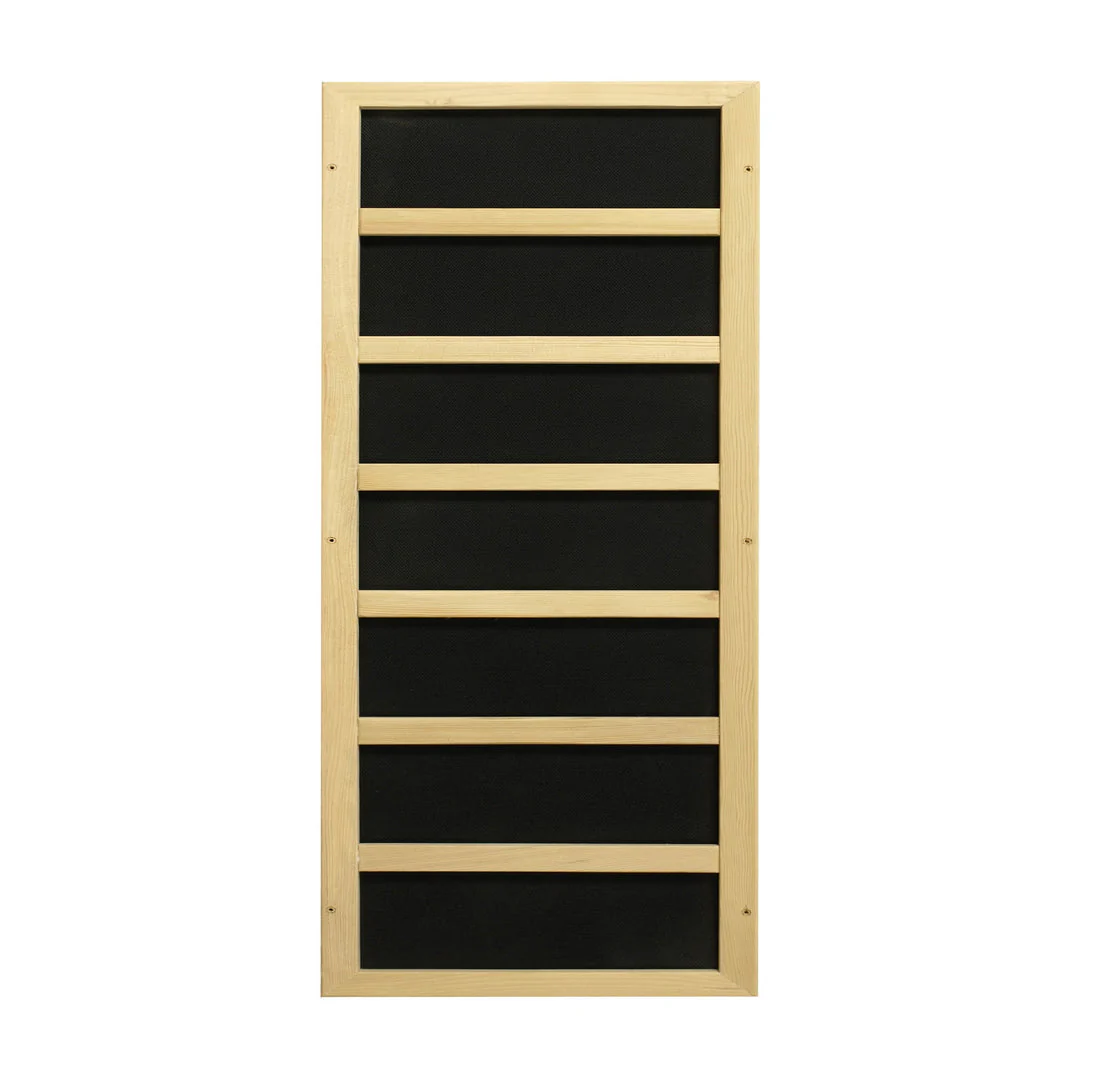 Golden Designs Serena 2-person Low EMF FAR Infrared Sauna with Canadian Hemlock - Image 3