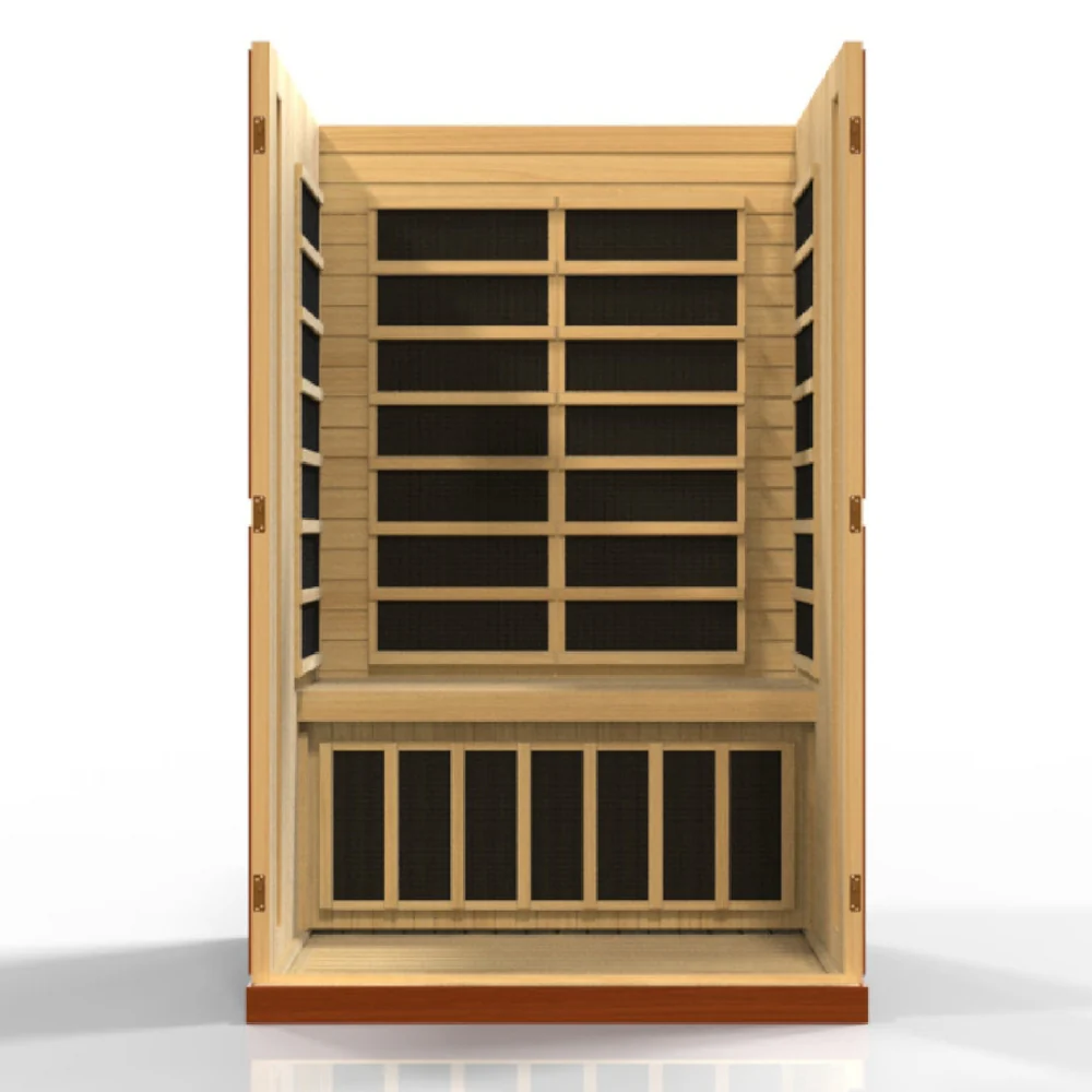 Golden Designs Vittoria Elite 2 Person Ultra Low EMF Infrared Sauna | DYN-6220-01 Elite - Image 4