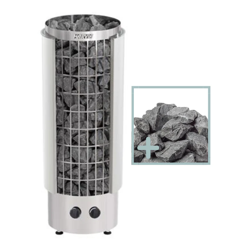 Harvia Cilindro PC80 Sauna Heater Package