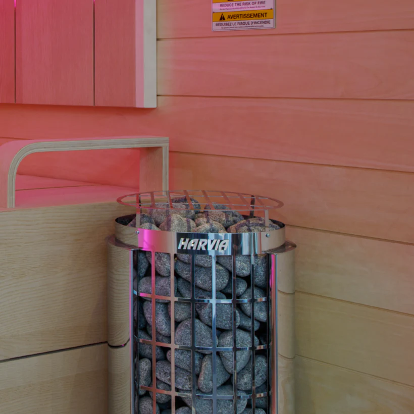 Harvia Cilindro PC80 Sauna Heater Package - Image 3