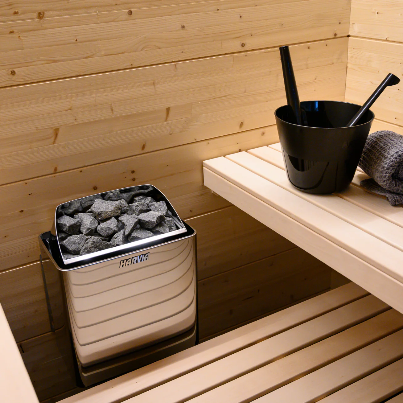 Harvia KIP80W Electric Sauna Heater Package - Image 5