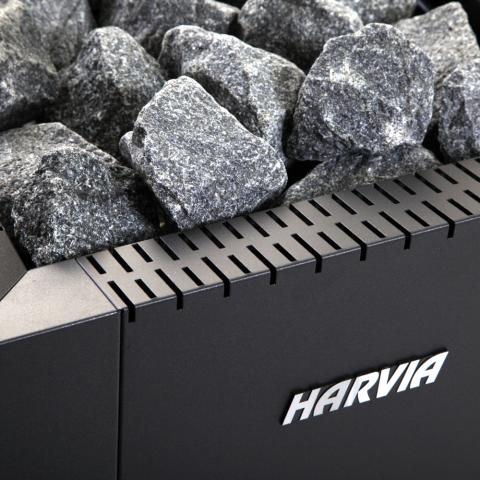 Harvia Linear 16 Black Wood Sauna Stove - Image 2
