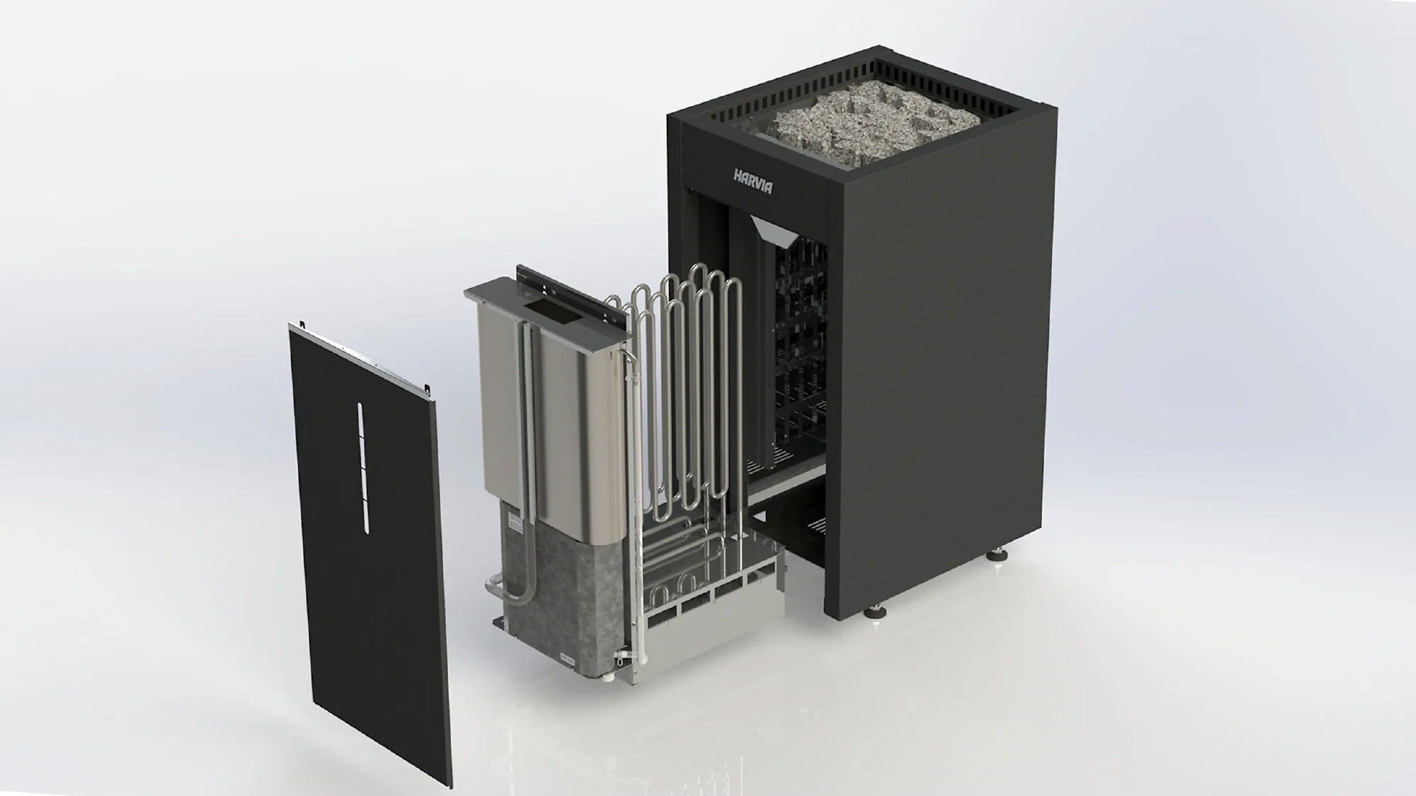Harvia Virta Combi HL90SA 9kW Electric Sauna Heater Package - Image 5