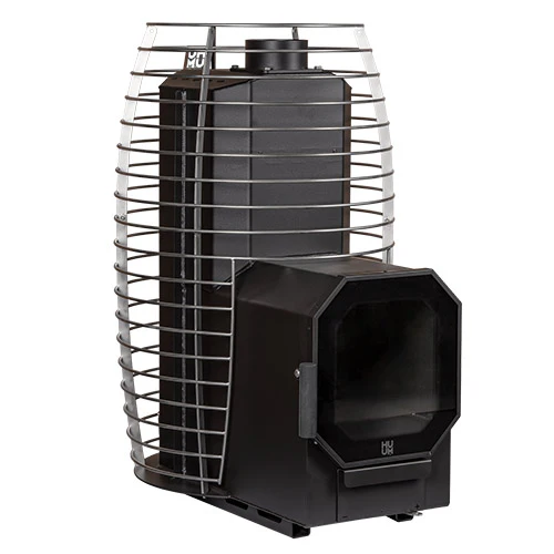 HUUM Hive Flow Mini LS 8.5kW Wood Burning Sauna Stove Package - Image 7