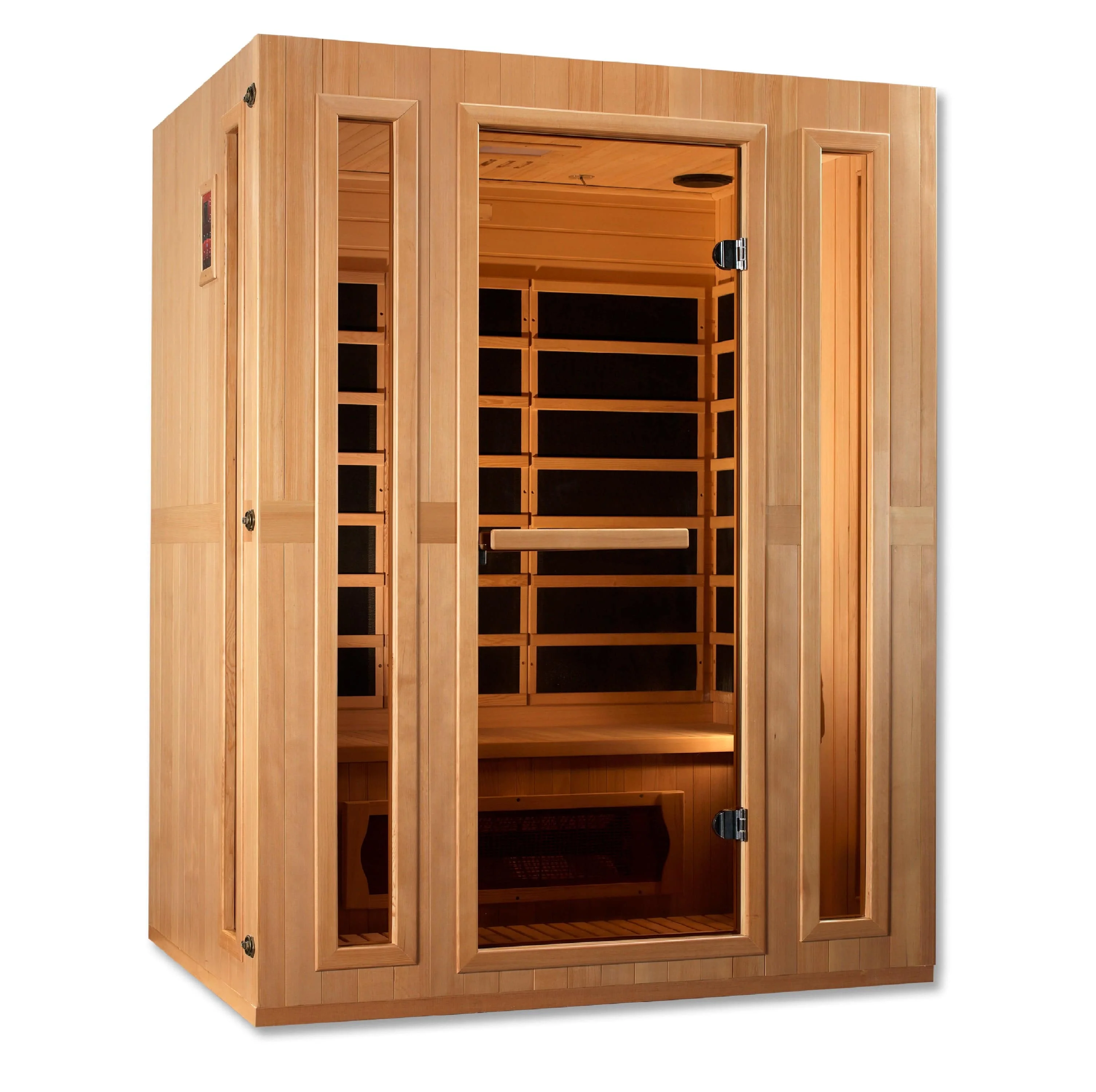 Golden Designs Maxxus Trinity Dual Tech 3-Person Low EMF FAR Infrared Sauna | MX-LS3-01