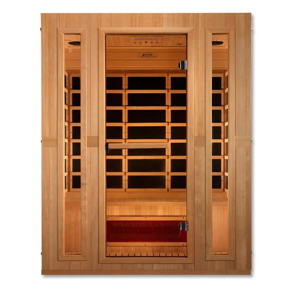 Golden Designs Maxxus Trinity Dual Tech 3-Person Low EMF FAR Infrared Sauna | MX-LS3-01 - Image 2