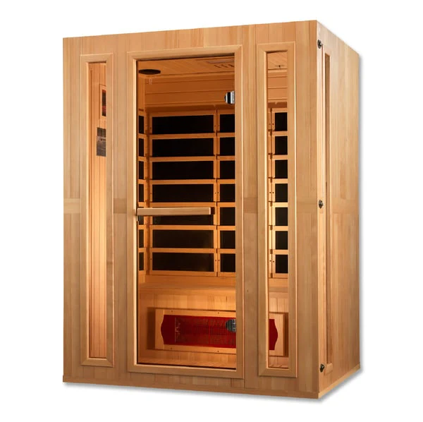 Golden Designs Maxxus Trinity Dual Tech 3-Person Low EMF FAR Infrared Sauna | MX-LS3-01 - Image 3